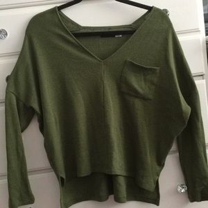 Urban outfitters BDG olive light sweater top